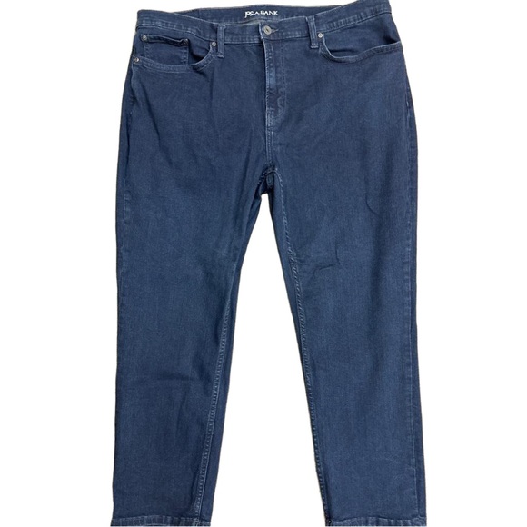 Men’s Jos A Bank Navy Blue Tailored Fit Jeans 40x29 - Picture 1 of 5